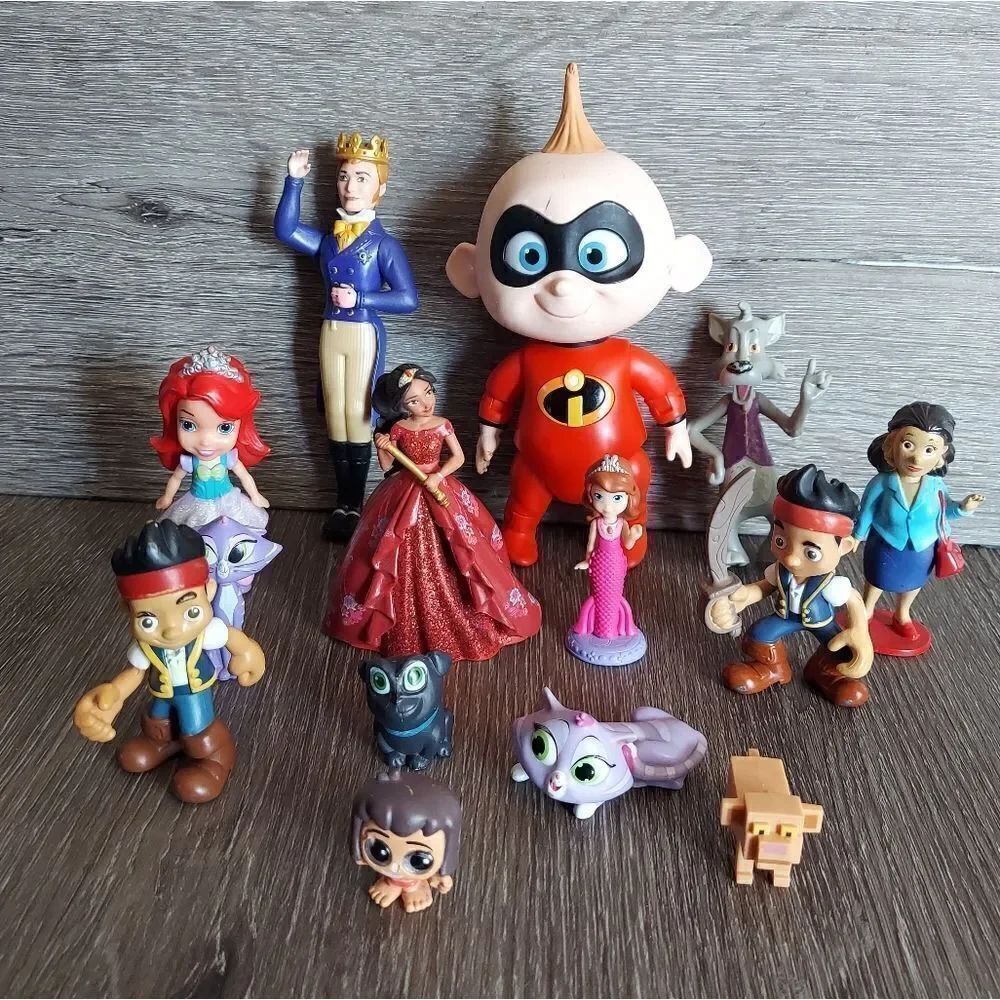 Assorted Disney Toy Figures Lot
